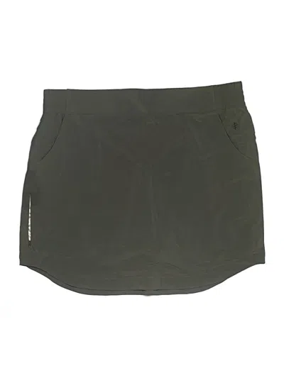 Pre-owned Coolibar Active Skort In Green