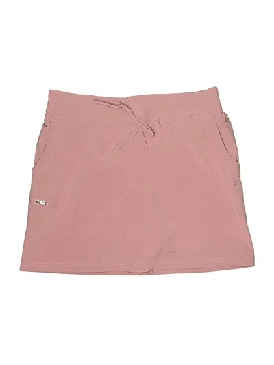Pre-owned Coolibar Active Skort In Pink
