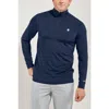 Coolibar Agility Performance Pullover, Upf 50+ Sun Protection In Blue