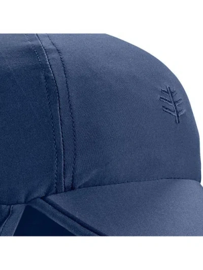 Coolibar Kids'  Baby's Splashy All Sport Hat, Upf 50+ Sun Protection In Blue