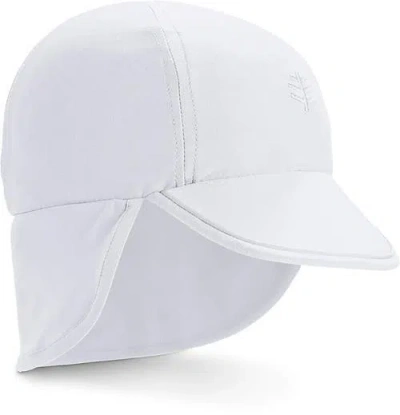 Coolibar Kids'  Baby's Splashy All Sport Hat, Upf 50+ Sun Protection In White