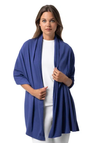 Coolibar Beach Shawl In Blue