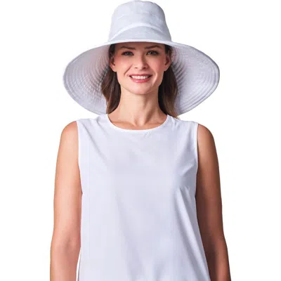 Coolibar Brittany Beach Hat, Upf 50+ Sun Protection In Brown