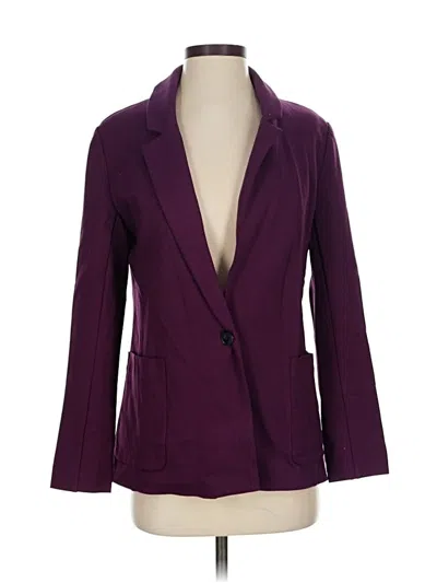 Pre-owned Coolibar Cardigan Sweater In Purple