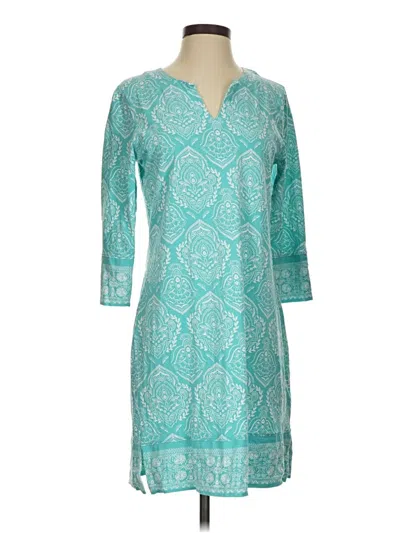 Pre-owned Coolibar Casual Dress In Blue