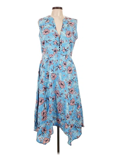 Pre-owned Coolibar Casual Dress In Blue