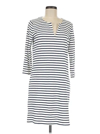 Pre-owned Coolibar Casual Dress In White