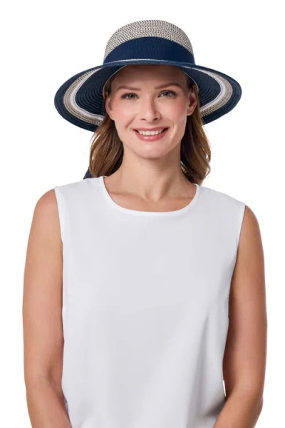 Coolibar Clara Sun Hat With Ribbon, Upf 50+ Sun Protection In Black