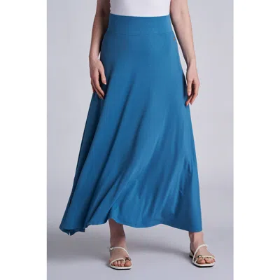 Coolibar Fabyan Maxi Skirt, Upf 50+ Sun Protection In Blue