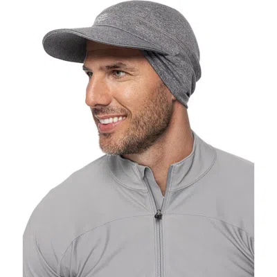 Coolibar Fitness Cap With Ear Coverage In Gray