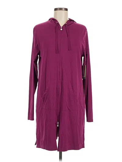 Coolibar Fleece Jacket In Purple