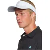 Coolibar Golf Visor In White