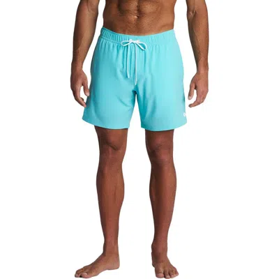Coolibar Kahuna Swim Shorts 7 1/2", Upf 50+ Sun Protection In Multi