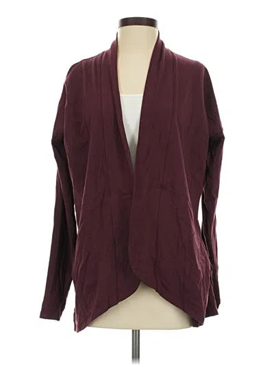 Pre-owned Coolibar Kimono In Burgundy