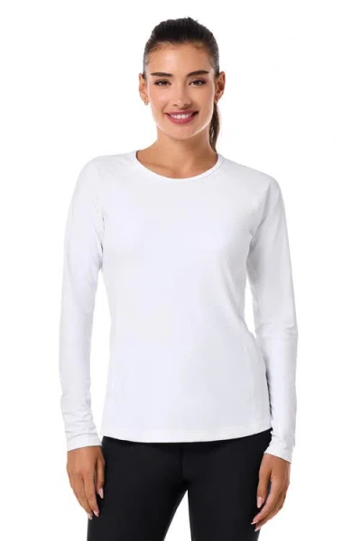 Coolibar Lightweight Swim Shirt With Long Sleeves, Upf 50+ Sun Protection, Hightide Lite In White