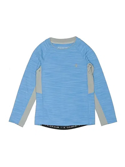 Pre-owned Coolibar Kids' Long Sleeve T-shirt In Blue
