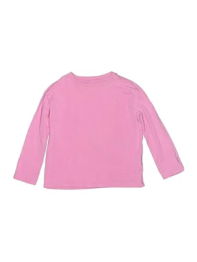 Pre-owned Coolibar Kids' Long Sleeve T-shirt In Pink