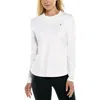Coolibar Long Sleeve T-shirt In White