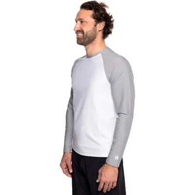 Coolibar Lumaleo Hightide Long Sleeve Swim Shirt, Upf 50+ Sun Protection In Multi