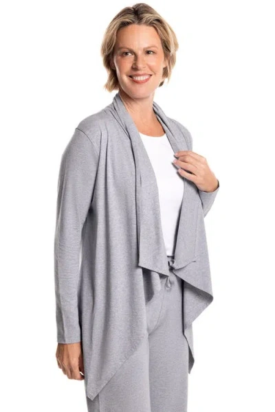Coolibar Marietas Long Sleeve Sun Wrap, Upf 50+ Sun Protection In Gray