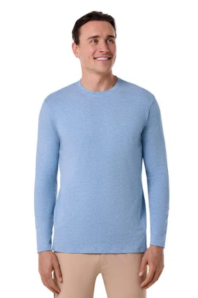 Coolibar Morada Long Sleeve T-shirt, Upf 50+ Sun Protection In Blue