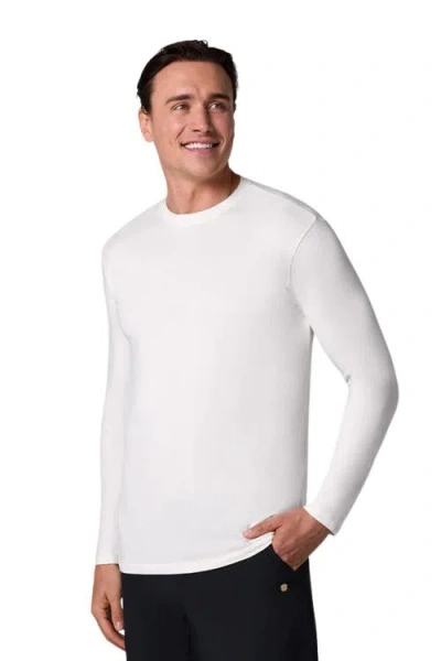 Coolibar Morada Long Sleeve T-shirt, Upf 50+ Sun Protection In White