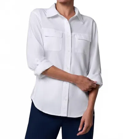 Coolibar Mylitta Travel Shirt In White