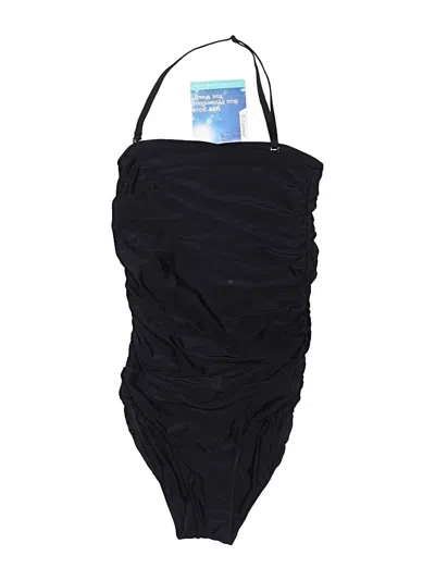 Coolibar One Piece Swimsuit In Black