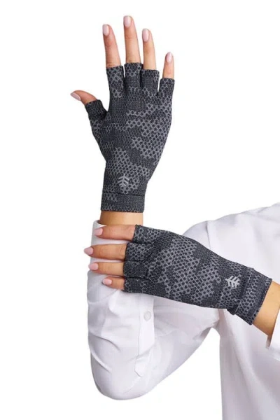 Coolibar Ouray Fingerless Uv Sun Gloves, Upf 50+ Sun Protection