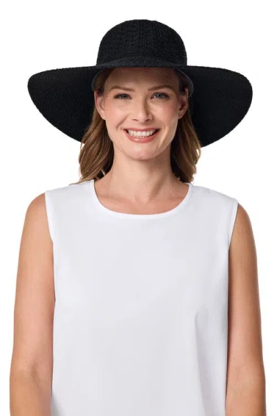 Coolibar Packable Sun Hat In Black
