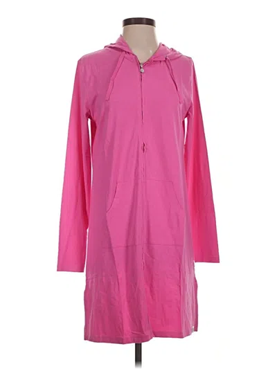 Pre-owned Coolibar Poncho In Pink