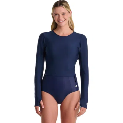 Coolibar Rash Guard In Blue