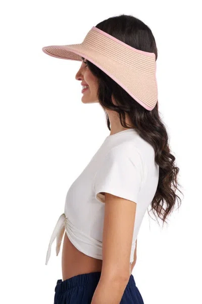 Coolibar Rolled Visor, Upf 50+ Sun Protection In Yellow