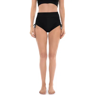 Coolibar Ruche Swim Shorts In Black