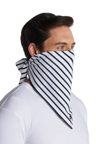 Coolibar Sanibel Everyday Beach Bandana, Upf 50+ Sun Protection In White