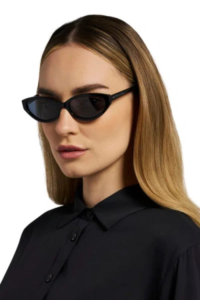 Coolibar Selesta Polarized Sunglasses, Upf 50+ Sun Protection In Black