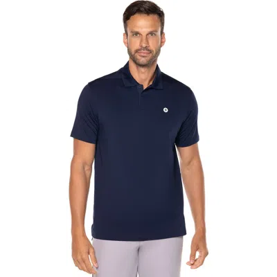 Coolibar Short Sleeve Polo, Upf 50+ Sun Protection, Victory Lap In Multi