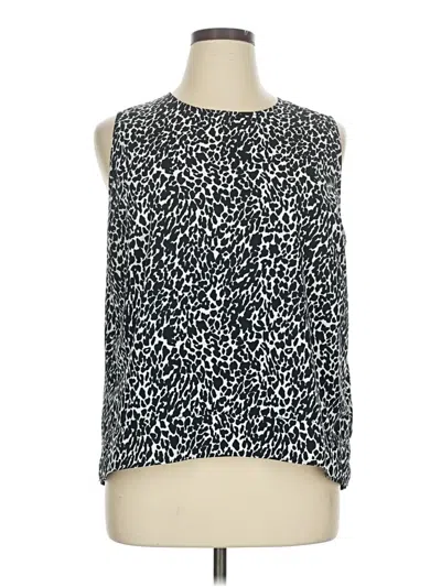 Pre-owned Coolibar Sleeveless Top Black Boatneck Tops