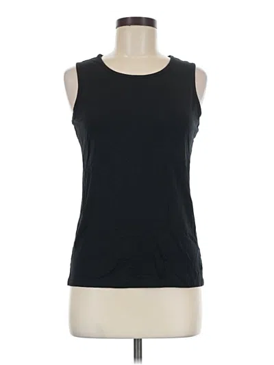 Pre-owned Coolibar Sleeveless T-shirt In Black