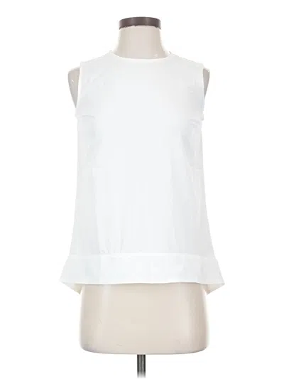 Pre-owned Coolibar Sleeveless T-shirt In White