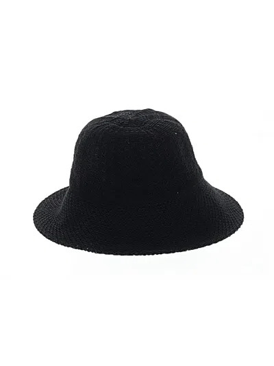 Pre-owned Coolibar Sun Hat In Black