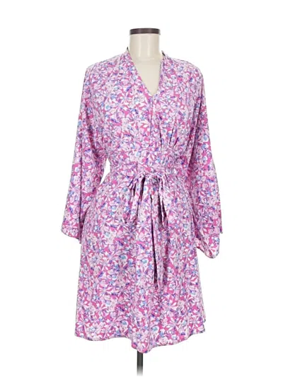 Pre-owned Coolibar Swimsuit Cover Up In Pink