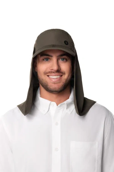 Coolibar Teton Light Weight Hat, Upf 50+ Sun Protection In Green
