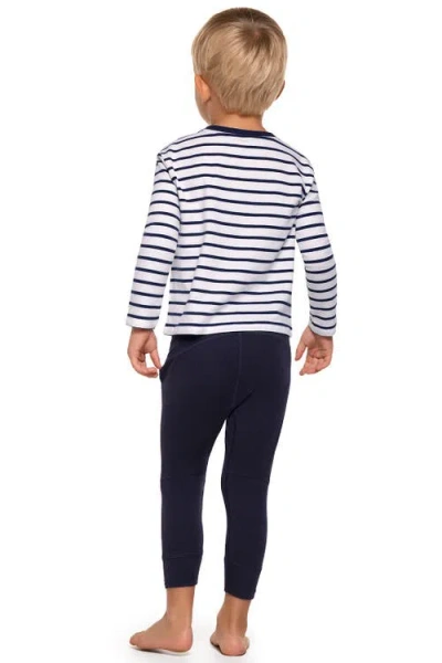 Coolibar Babies'  Toddler's Coco Plum Long Sleeve T-shirt, Upf 50+ Sun Protection In Blue