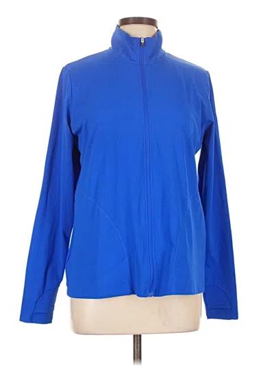 Pre-owned Coolibar Track Jacket In Blue