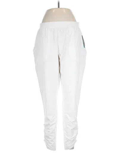 Pre-owned Coolibar Track Pants In White