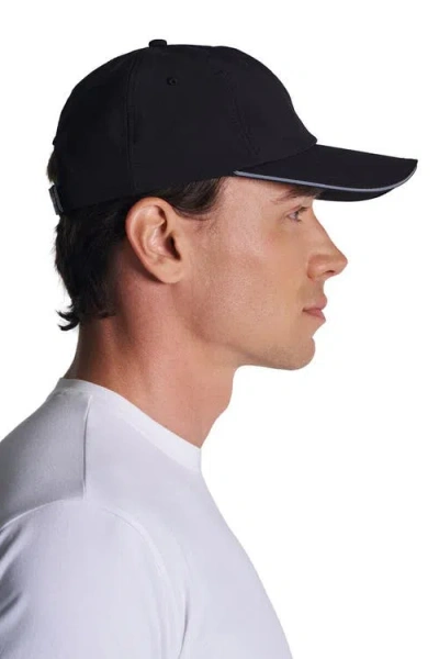 Coolibar Ultimate Sport Cap, Upf 50+ Sun Protection In Black