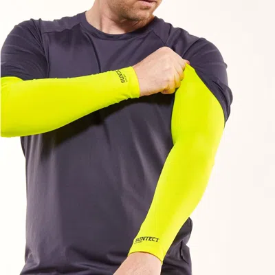 Coolibar Unisex Coppitt Switchback Sun Sleeve, Upf 50+ Sun Protection In Yellow