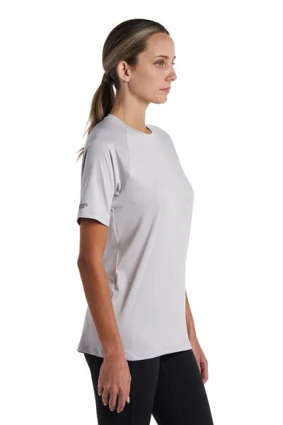 Coolibar Unisex Suntect Shield Shirt Performance Short Sleeve T-shirt, Upf 50+ Sun Protection In Gray