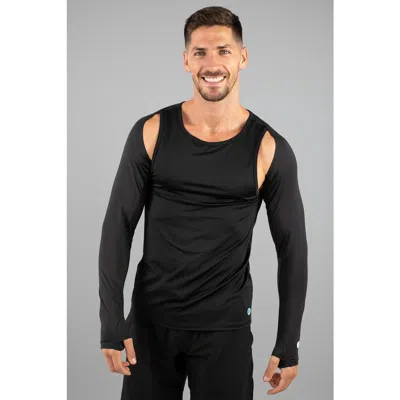 Coolibar Uv Shoulder Sleeves In Black